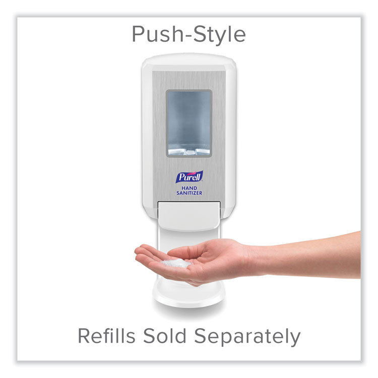 PURELL® CS4 Hand Sanitizer Dispenser, 1,200 mL, 6.12 x 4.48 x 10.81, White (GOJ512101) Each