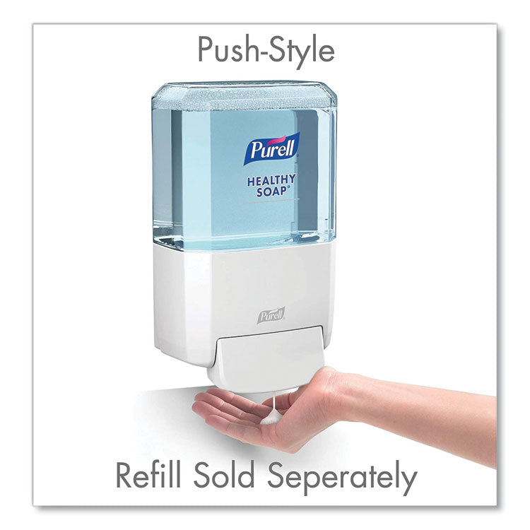 PURELL® ES4 Soap Push-Style Dispenser, 1,200 mL, 4.88 x 8.8 x 11.38, White (GOJ503001) Each