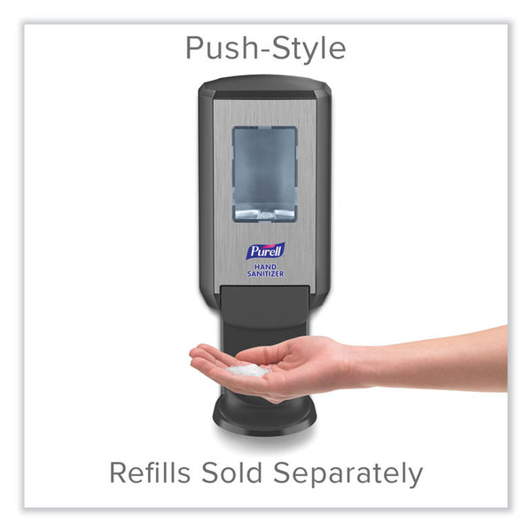 PURELL® CS4 Hand Sanitizer Dispenser, 1,200 mL, 4.88 x 8.19 x 11.38, Graphite (GOJ512401) Each