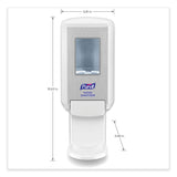 PURELL® CS4 Hand Sanitizer Dispenser, 1,200 mL, 6.12 x 4.48 x 10.81, White (GOJ512101) Each