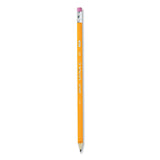 Dixon® Oriole Presharpened Pencils, HB (#2), Black Lead, Yellow Barrel, Dozen (DIX12886)