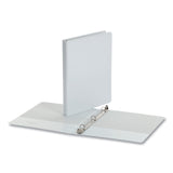 Universal® Economy Round Ring View Binder, 3 Rings, 0.5" Capacity, 11 x 8.5, White, 12/Carton (UNV20952CT) Case of 12