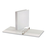 Universal® Economy Round Ring View Binder, 3 Rings, 1.5" Capacity, 11 x 8.5, White, 12/Carton (UNV20972CT) Case of 12