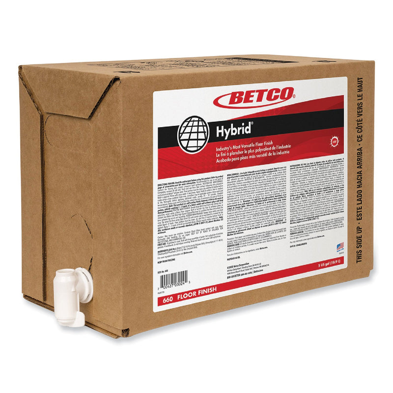 Betco® Hybrid Floor Finish, 5 gal Bag-in-Box (BET660B500)