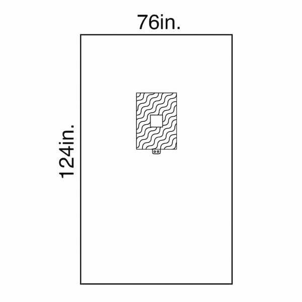 O&M Halyard Inc Surgical Drape Minor Procedure Drape 76 W X 124 L Inch Sterile (471674_EA) 1/EA
