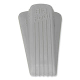 Master Caster® Big Foot Doorstop, No Slip Rubber Wedge, 2.25w x 4.75d x 1.25h, Beige, 2/Pack (MAS00975) Pack of 2