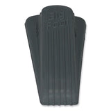 Master Caster® Big Foot Doorstop, No Slip Rubber Wedge, 2.25w x 4.75d x 1.25h, Gray, 2/Pack (MAS00972) Pack of 2