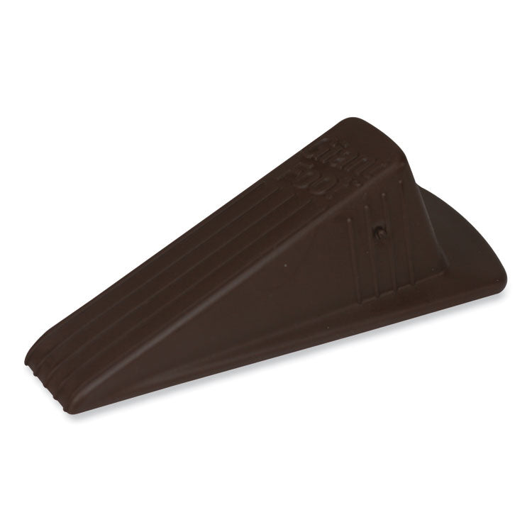 Master Caster® Giant Foot Doorstop, TPR, 3.5w x 6.75d x 2h, Brown, 12/Box (MAS00987) Pack of 2