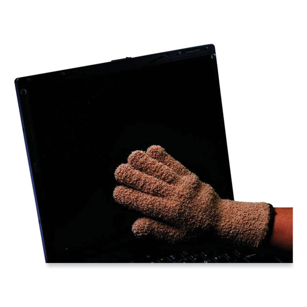Master Caster® CleanGreen Microfiber Dusting Gloves, 5" x 10, Pair (MAS18040) 1 Pair