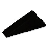Master Caster® Giant Foot Doorstop, No-Slip Rubber Wedge, 3.5w x 6.75d x 2h, Brown, 2/Pack (MAS00969) Pack of 2