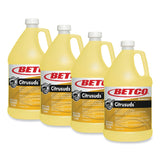 Betco® Symplicty Citrusuds Manual Dishwashing Detergent, Lemon Scent, 1 gal Bottle, 4/Carton (BET21090400) Case of 4