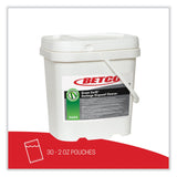 Betco® Green Earth Garbage Disposal Cleaner, Fruity Scent, 2 oz Packet, 30/Carton (BET2605P5700) Case of 30