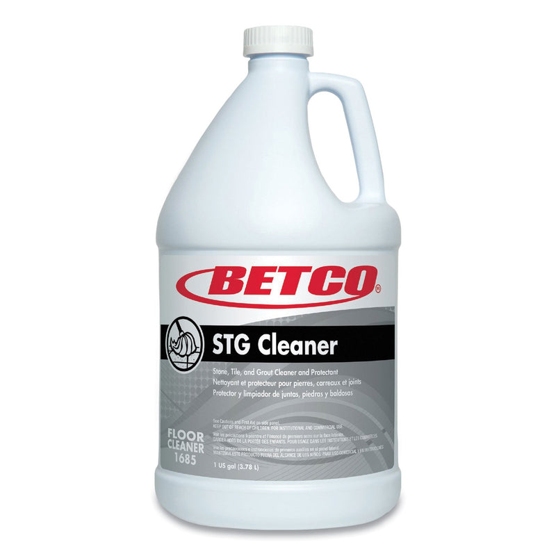 Betco® Stone, Tile, Grout Cleaner and Protectant, Pleasant Scent, 1 gal Bottle, 4/Carton (BET16850400) Case of 4