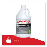 Betco® One Step Floor Restorer, Lemon Scent, 1 gal Bottle, 4/Carton (BET6180400) Case of 4