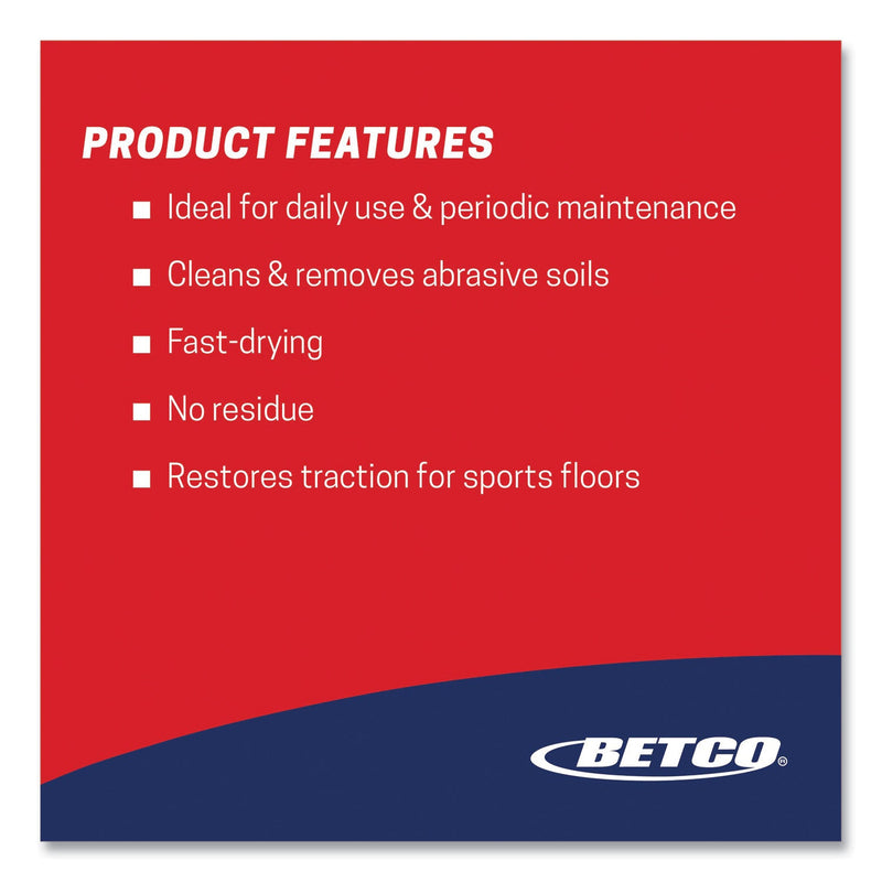 Betco® Squeaky Concentrate Floor Cleaner, Characteristic Scent, 1 gal Bottle, 4/Carton (BETB06950412) Case of 4