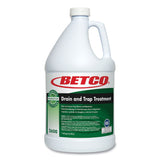 Betco® BioActive Solutions Drain and Trap Treatment, Ocean Scent, 1 gal Bottle, 4/Carton (BET26000400) Case of 4