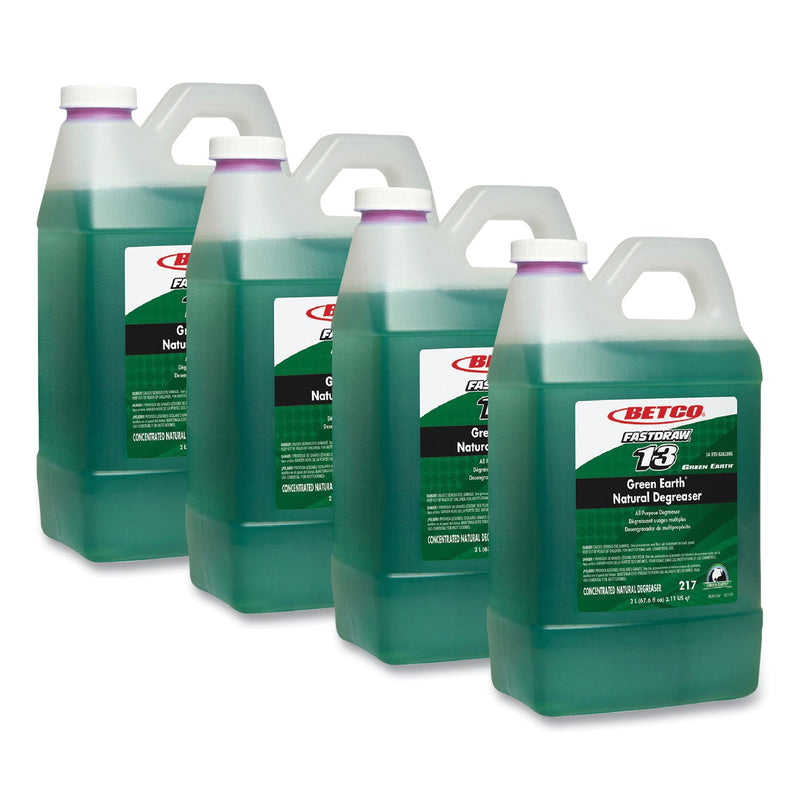 Betco® Green Earth Natural Degreaser, Mild Scent, 2 L Bottle, 4/Carton (BET2174700) Case of 4