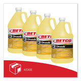 Betco® Symplicty Citrusuds Manual Dishwashing Detergent, Lemon Scent, 1 gal Bottle, 4/Carton (BET21090400) Case of 4