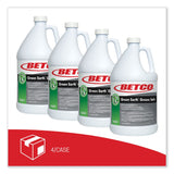 Betco® BioActive Solutions Grease Solv, Orange Scent, 1 gal Bottle, 4/Carton (BET26010400) Case of 4