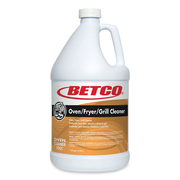 Betco® Oven Fryer Grill Cleaner, Characteristic Scent, 1 gal Bottle, 4/Carton (BET10010400) Case of 4