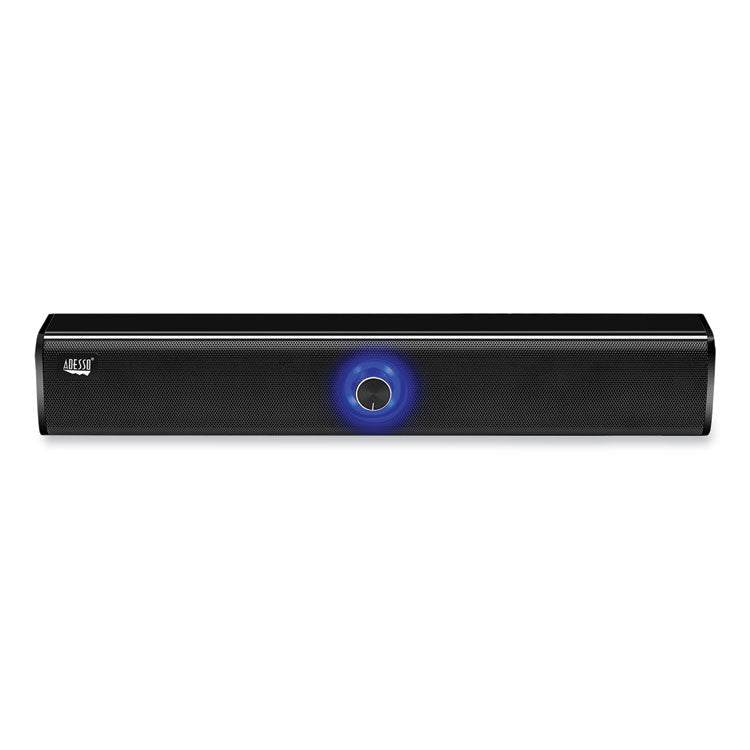 Adesso Wireless Multimedia Soundbar Speaker 20W Xtream S6, Black (ADEXTREAMS6) Each