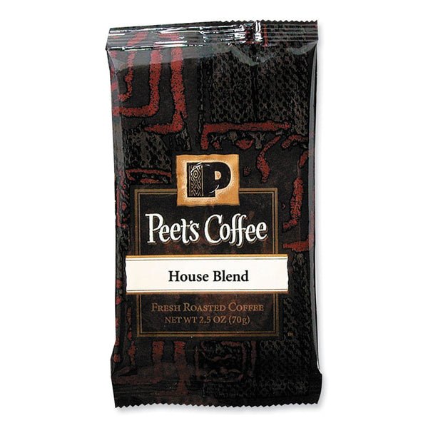 Peet's Coffee & Tea® Coffee Portion Packs, House Blend, 2.5 oz Frack Pack, 18/Box (PEE504915)