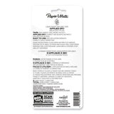 Paper Mate® Liquid Paper® DryLine Correction Tape, Non-Refillable, Green/Purple Applicators, 0.17" x 472", 2/Pack (PAP6137206) Pack of 2