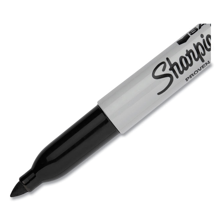 Sharpie® T.E.C. Permanent Marker, Fine Bullet Tip, Black (SAN13401) Each