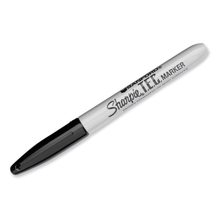 Sharpie® T.E.C. Permanent Marker, Fine Bullet Tip, Black (SAN13401) Each