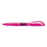 Sharpie® Pocket Style Highlighters, Fluorescent Pink Ink, Chisel Tip, Pink Barrel, Dozen (SAN27009) Dozen