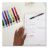 Sharpie® Retractable Highlighters with Storage Pouch, Assorted Ink Colors, Chisel Tip, Assorted Barrel Colors, 8/Set (SAN28101) Set of 8