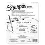 Sharpie® Retractable Highlighters with Storage Pouch, Assorted Ink Colors, Chisel Tip, Assorted Barrel Colors, 8/Set (SAN28101) Set of 8