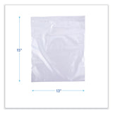 Boardwalk® Reclosable Food Storage Bags, 2 gal, 1.75 mil, 13" x 15", Clear, 100/Box (BWK2GALBAG)
