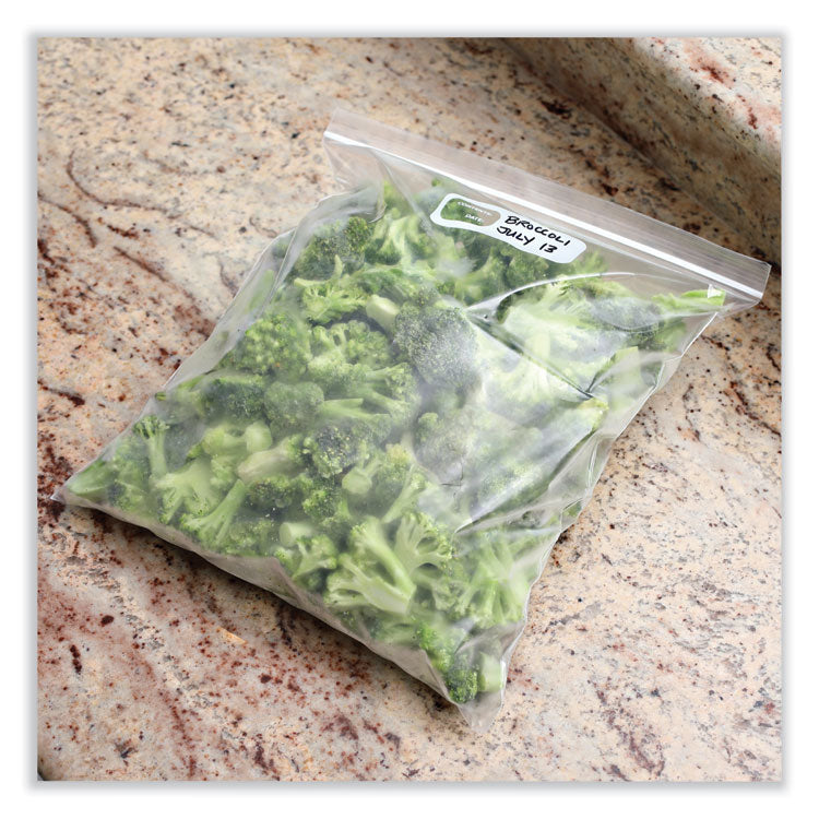 Boardwalk® Reclosable Food Storage Bags, 2 gal, 2.7 mil, 13" x 15", Clear, 100/Box (BWK2GALFZRBAG)