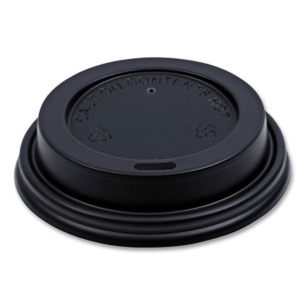 Boardwalk® Hot Cup Lids, Fits 8 oz Hot Cups, Black, 1,000/Carton (BWKHOTBL8)