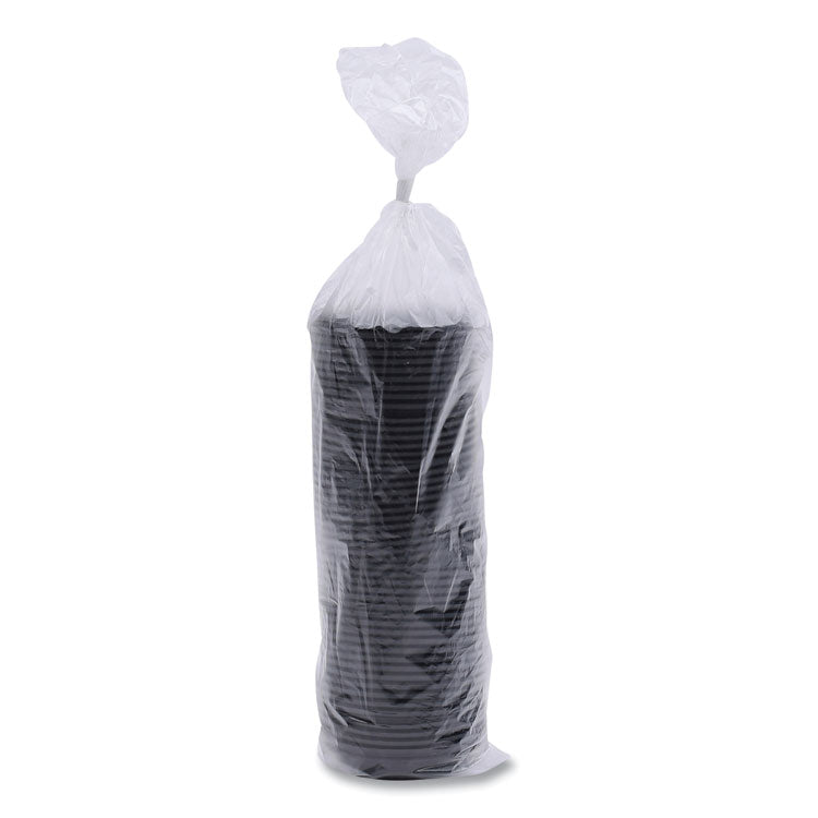 Boardwalk® Hot Cup Lids, Fits 8 oz Hot Cups, Black, 1,000/Carton (BWKHOTBL8) Case of 1000