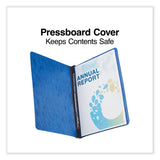 Universal® Pressboard Report Cover, Two-Piece Prong Fastener, 3" Capacity, 8.5 x 11, Dark Blue/Dark Blue (UNV80573) 1 Pack of 1