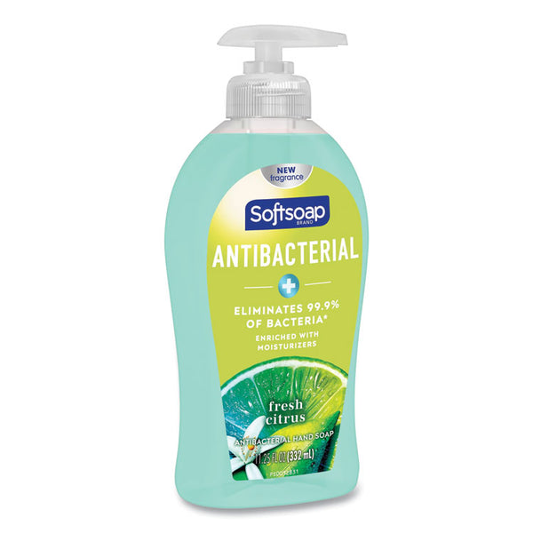 Softsoap® Antibacterial Hand Soap, Fresh Citrus, 11.25 oz Pump Bottle (CPC44572EA)