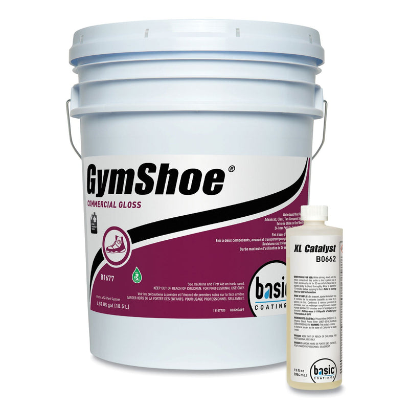 Betco® GymShoe Gloss Sport Finish, Mild Scent, 5 gal Pail (BET16770500) Each