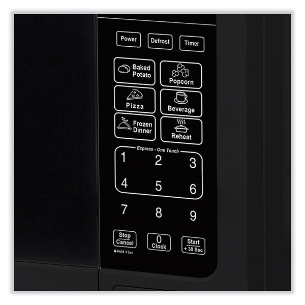 Avanti 0.7 Cu Ft Microwave Oven, 700 Watts, Black (AVAMT7V1B) Each