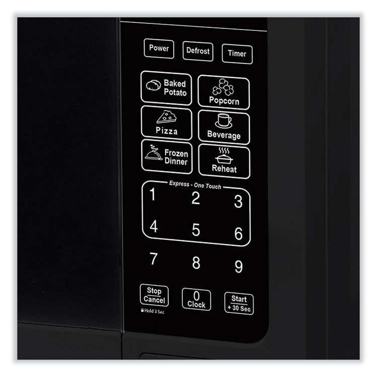 Avanti 0.7 Cu Ft Microwave Oven, 700 Watts, Black (AVAMT7V1B) Each