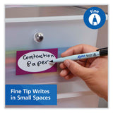 EXPO® Vis-a-Vis Wet Erase Marker, Fine Bullet Tip, Black, 36/Pack (SAN2134342) Box of 36