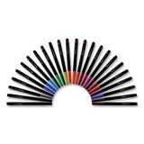 Sharpie® Art Pen Porous Point Pen, Stick, Fine 0.4 mm, Assorted Ink Colors, Black Barrel, 24/Pack (SAN1983967) Pack of 24