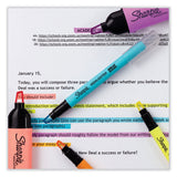 Sharpie Clearview Pen-Style Highlighter, Chisel Tip, Assorted Colors, 8/Pack (SAN1966798) Set of 8
