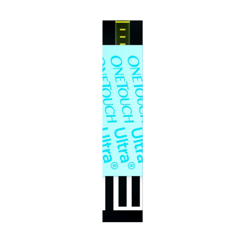 OneTouch® Ultra® Blue Blood Glucose Test Strips 50 Strips per Pack (850708_BX) 50/BX