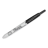 Sharpie® Retractable Permanent Marker, Extra-Fine Needle Tip, Black, 3/Pack (SAN1735793) Pack of 3