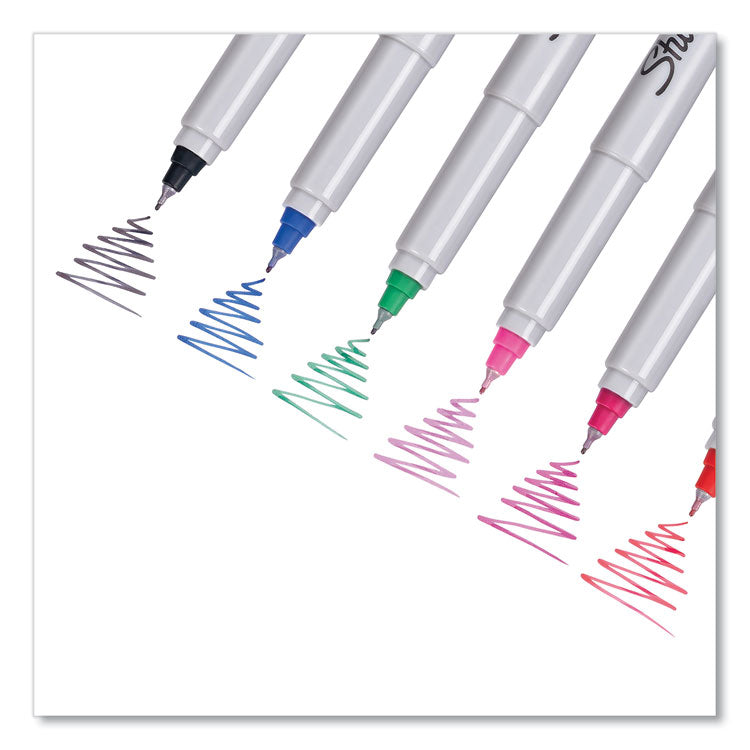 Sharpie® Ultra Fine Tip Permanent Marker, Ultra-Fine Needle Tip, Blue, Dozen (SAN37003) 1 Dozen