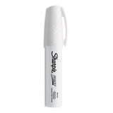 Sharpie® Permanent Paint Marker, Extra-Broad Chisel Tip, White (SAN35568) Each