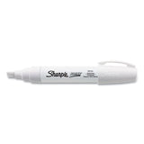 Sharpie® Permanent Paint Marker, Extra-Broad Chisel Tip, White (SAN35568) Each