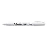 Sharpie® Permanent Paint Marker, Fine Bullet Tip, White (SAN35543) Each